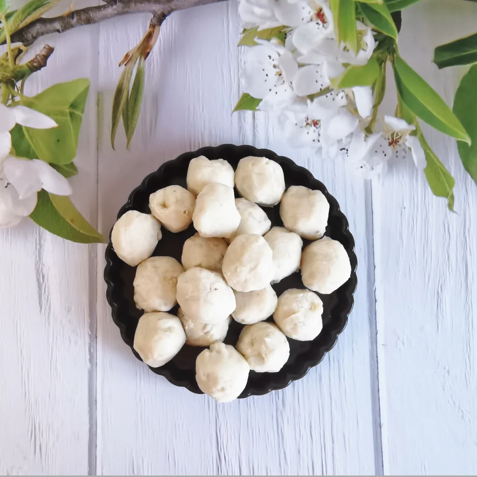 Handmade Premium White Frozen Cuttlefish Ball Fish Ball