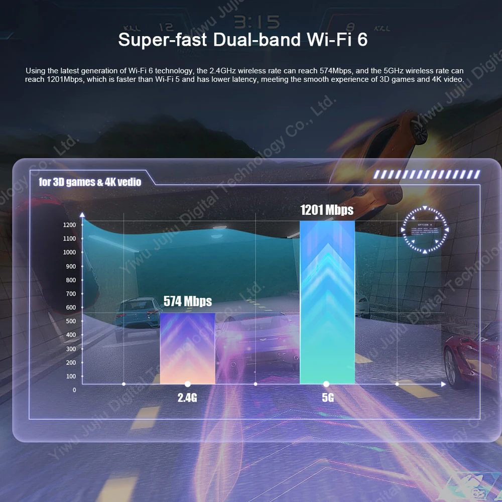 Tenda U18 AX1800 Wi-Fi 6 Dual Band USB Adapter wifi 2.4G+5G wireless MU-MIMO USB 3.0 WPA3 for Windows 10 networking card