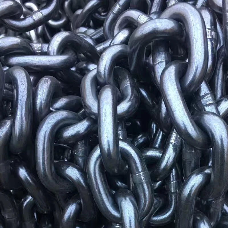 High Strength G100 Lifting Chain / 10MM 13MM 16MM 19MM G100 Chain For Lifting Loads