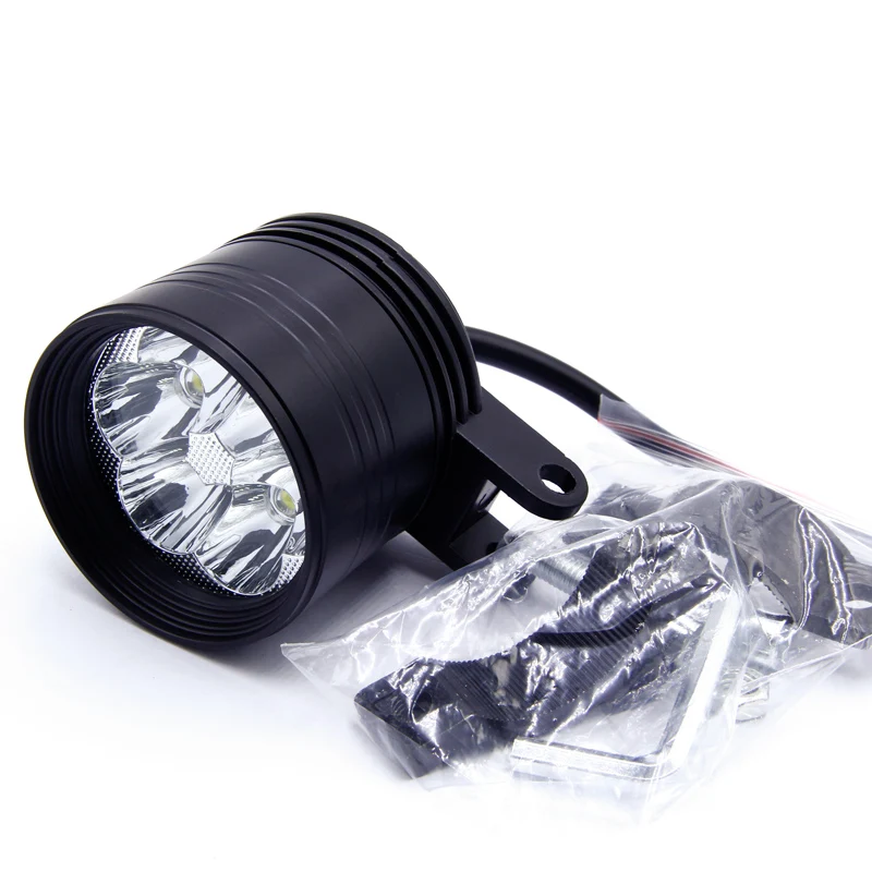 Super brightness projector lens light angel eyes 12V Motorcycle LED headlight bulb lamp L6X motorcycle LED