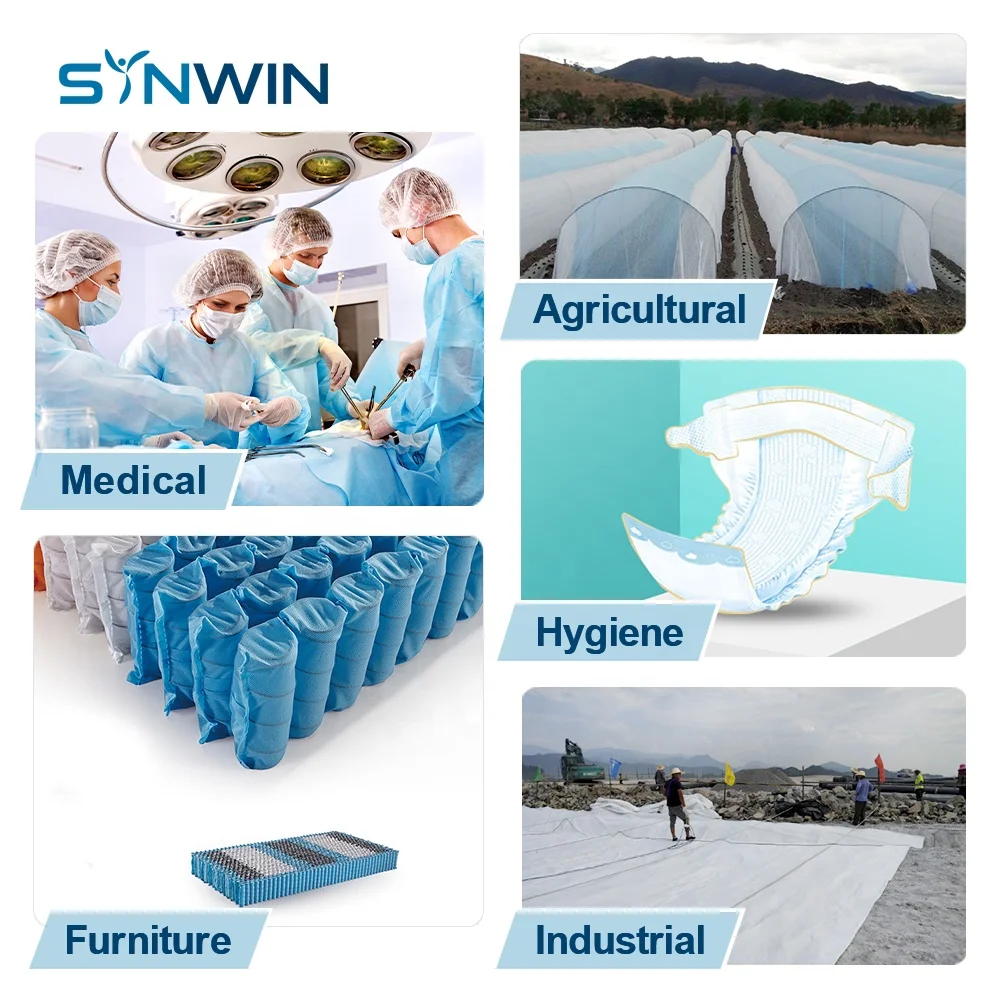 Pp Spun Bonded Nonwoven Fabric Spunbond 60 Gram Spunbond For Furniture