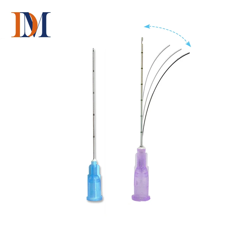  Корейская инъекционная Гиалуроновая кислота медицинская тупая игла cannula наполнитель размеры