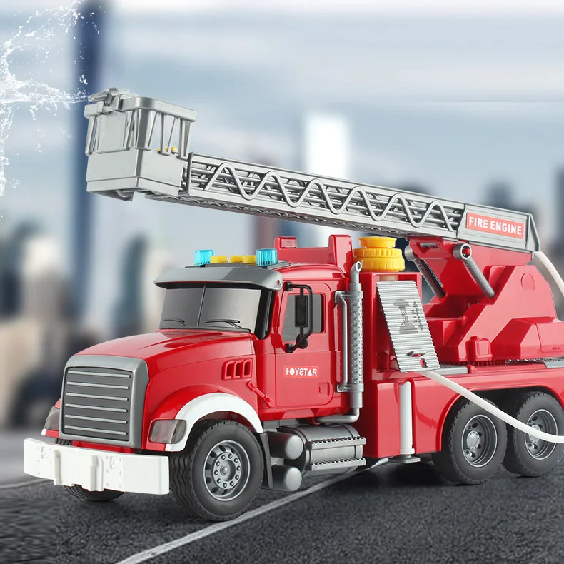 Customized New Brand Fire Engine Toys Fire Truck  For Kids