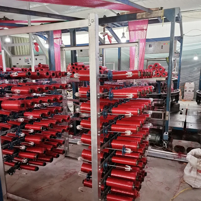 PE Onion Potato Packing Raschel Mesh Net Bag For Vegetables Fruits