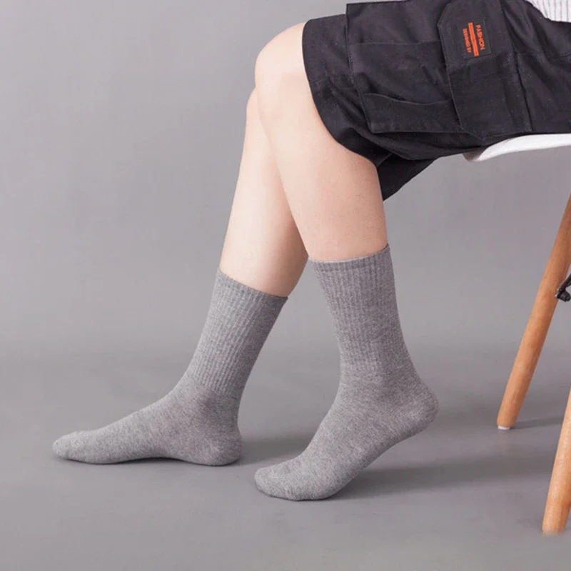 Cheap Durable socks men Designer Business Cotton Logo Knitted high quality Fashion Men socks