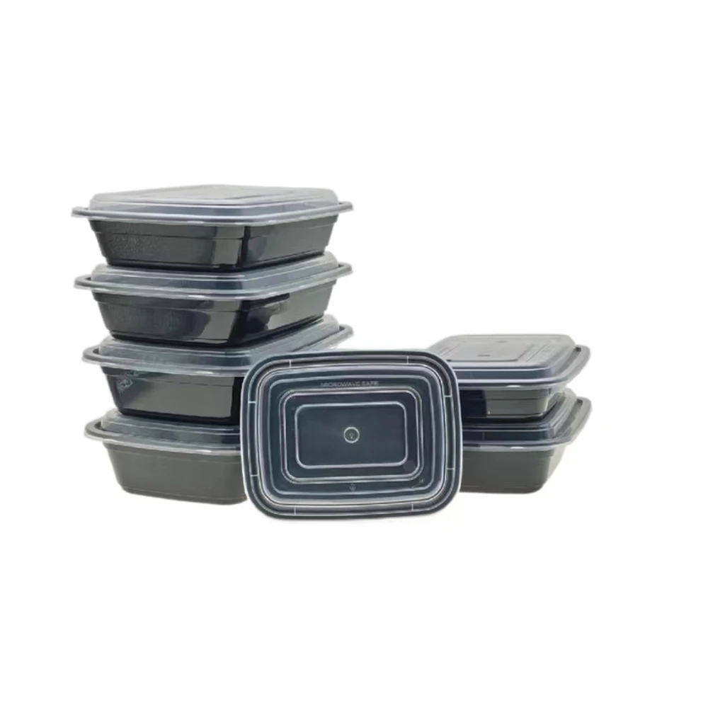 Restaurant to Go Food Box Rectangular Plastic Disposable Takeaway Container