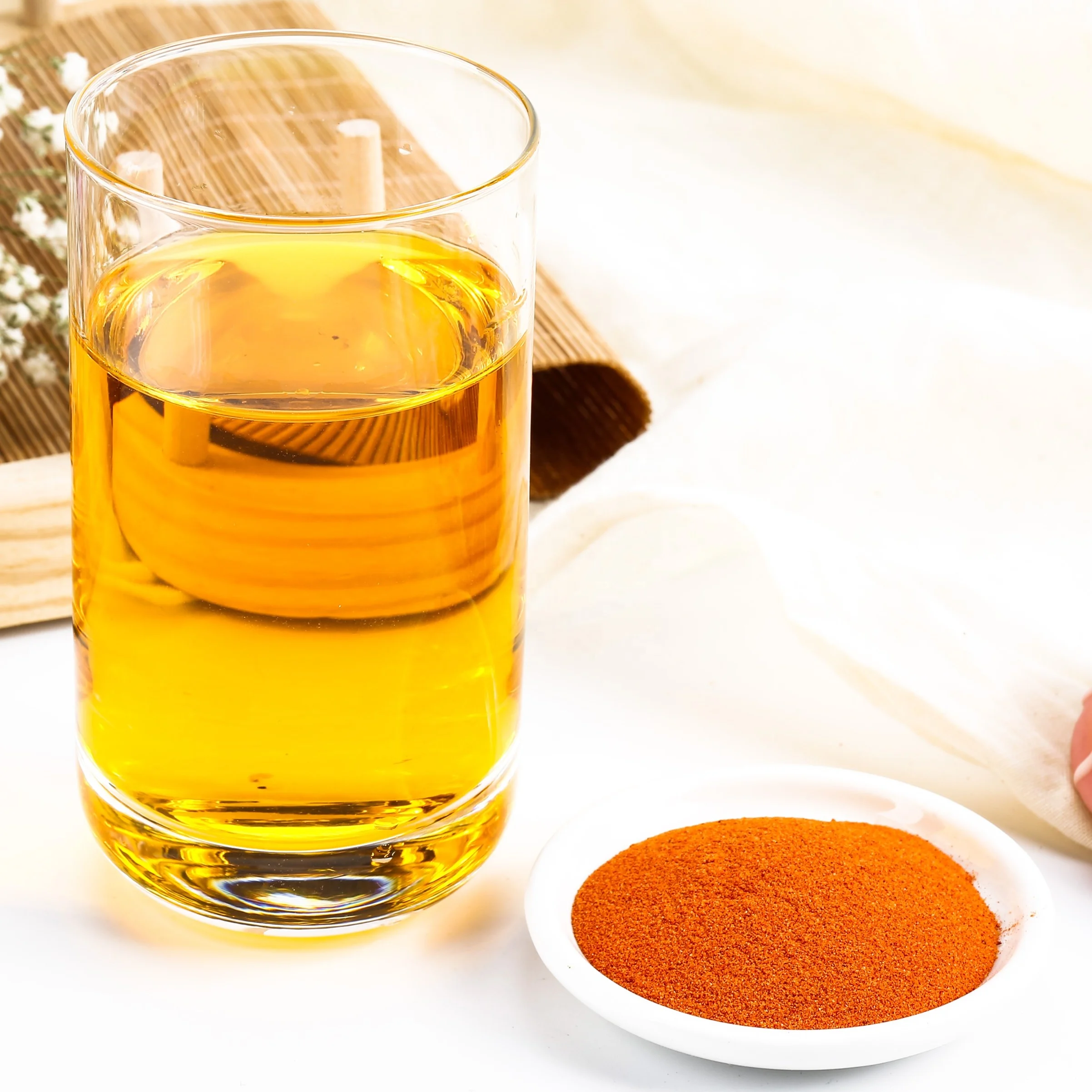 Orange yellow food colorant, fruit food colour for food and beverages