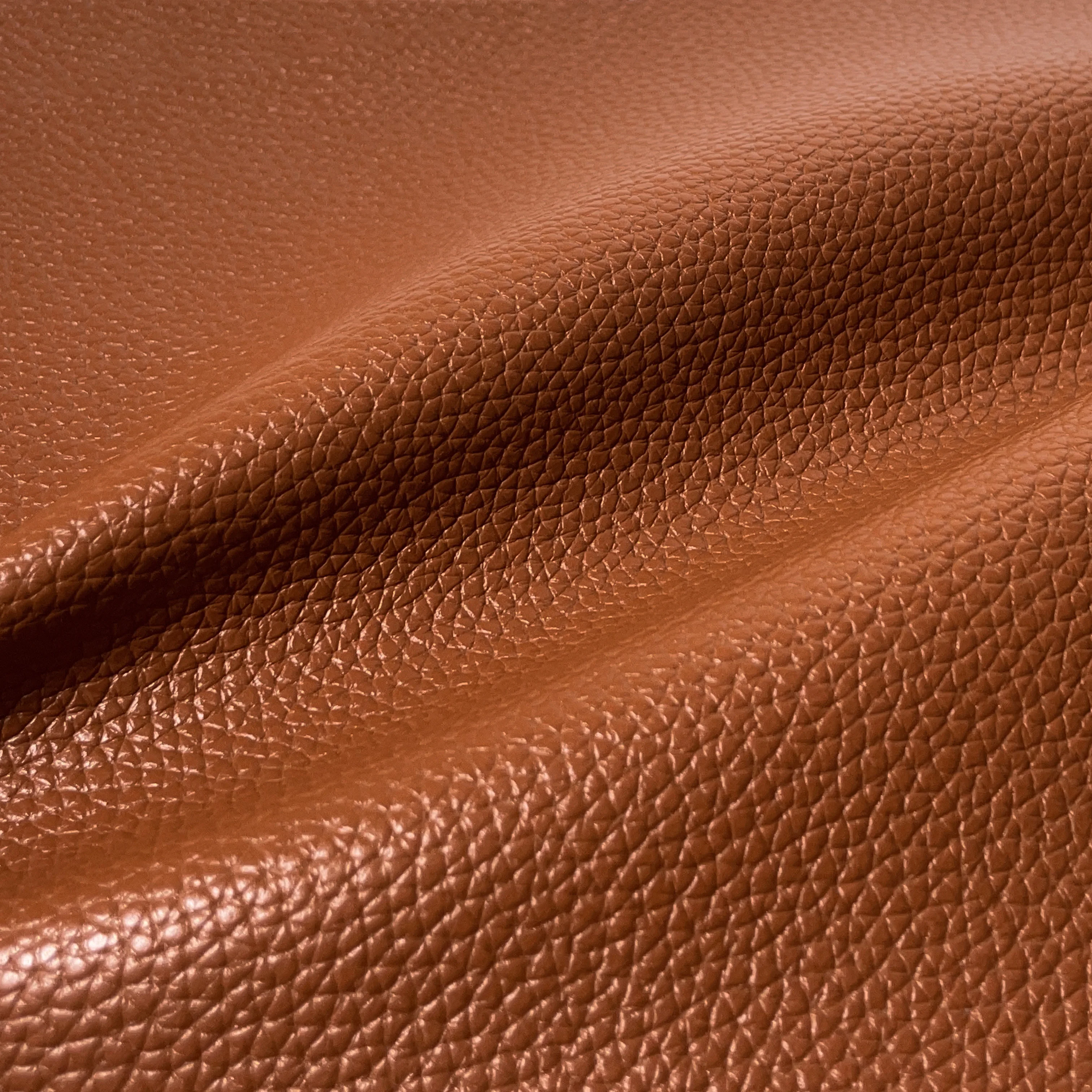 0.9mm Lychee Pattern PU Synthetic Leather Material For Bag