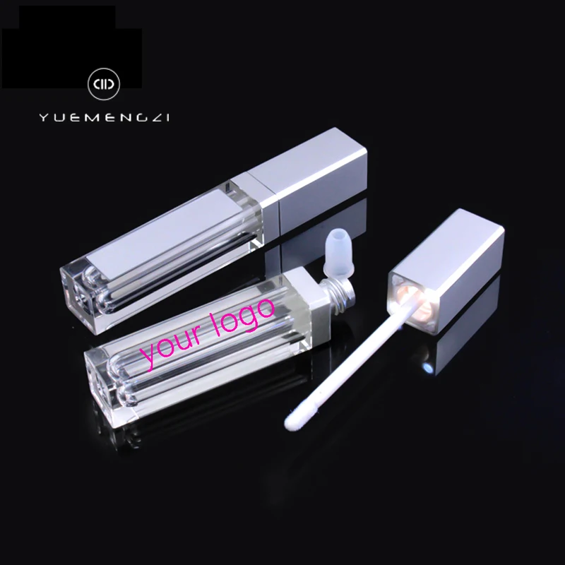 
Instock Custom Glass Plastic Lipstick Container New Rose Gold Lip Gloss Tubes 