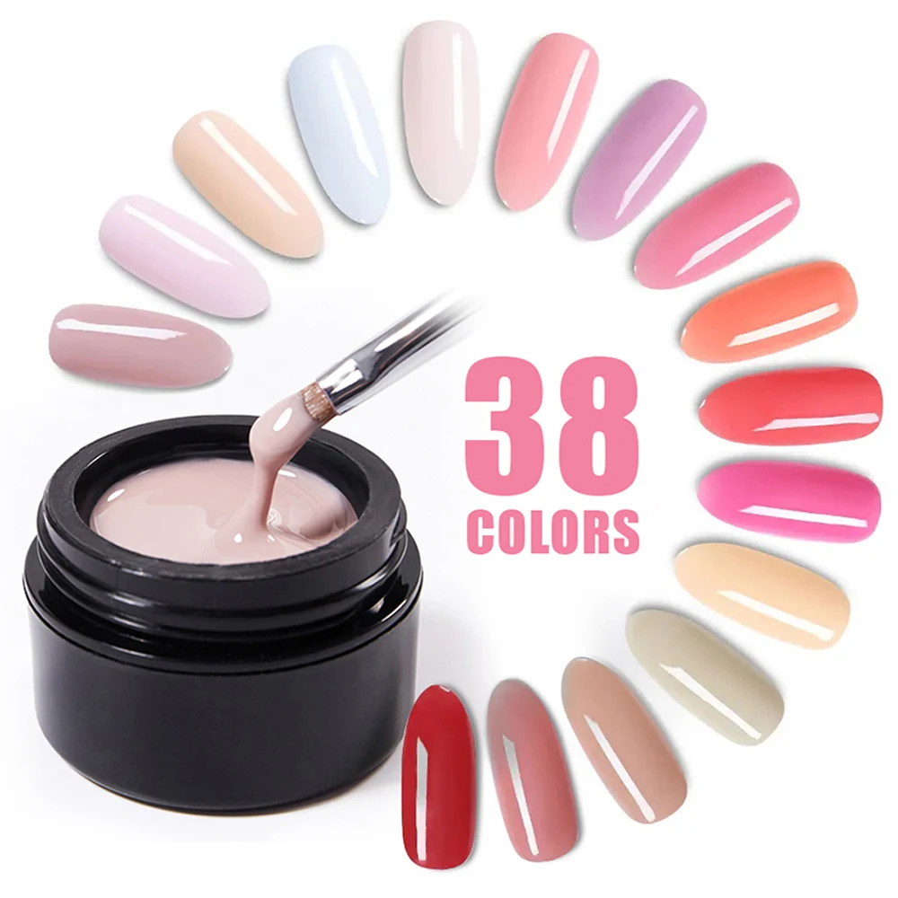 RONIKI Uv Nail Colour Gel Nail Builder Hema Free Extend Gel Private Label Gel Nail Polish