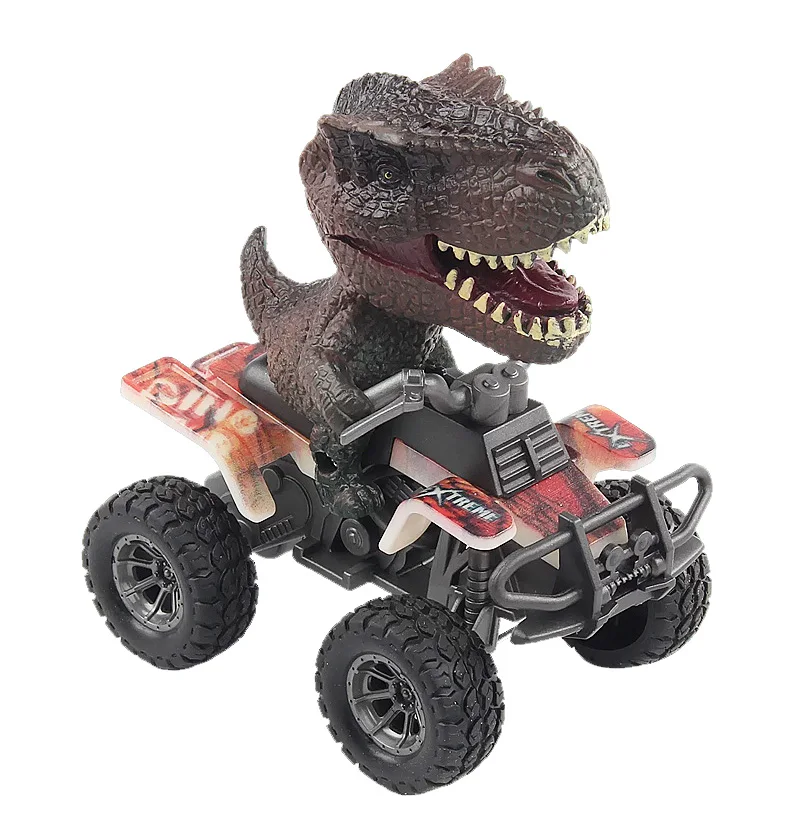 8 Pieces Pack Dinosaur Pull-back Car for Kids