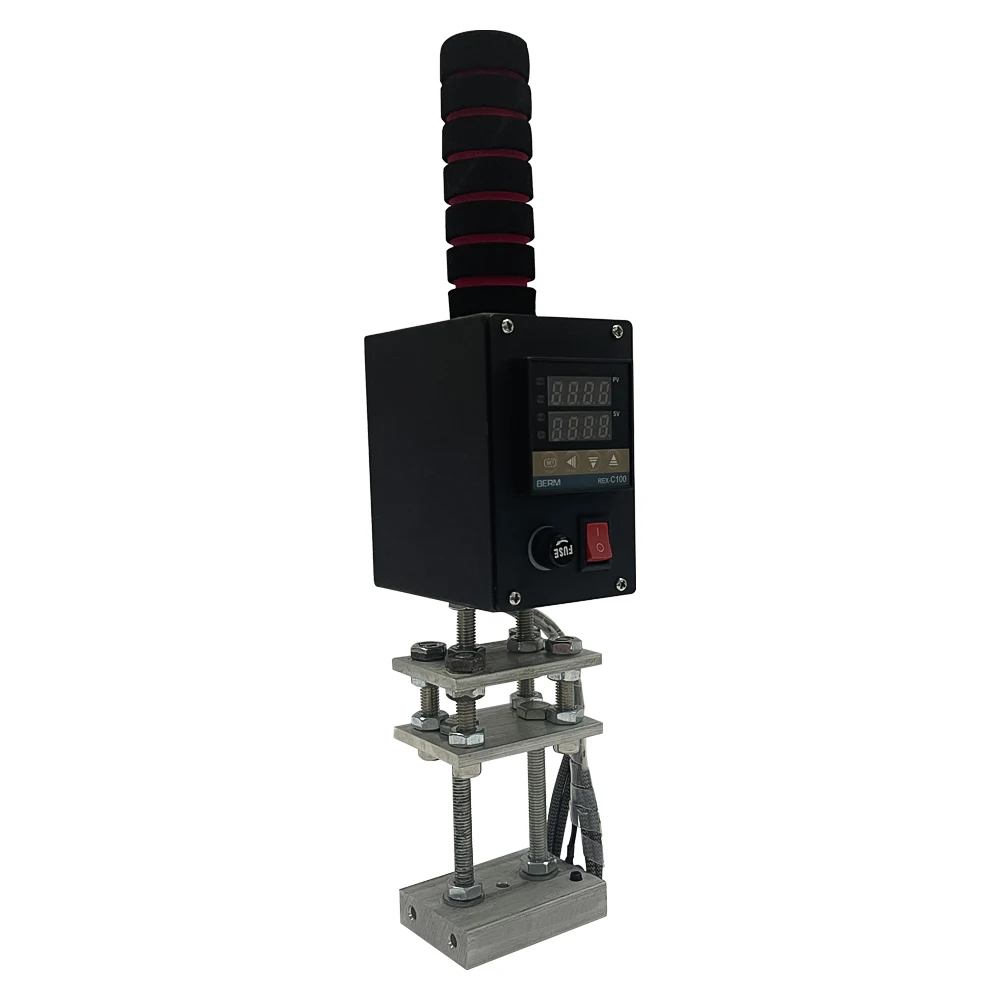 5x7CM Logo Printer Stamper  Digital Leather PU Card Foil Logo Embossing Bronzing Machine Handheld  Hot Foil Stamping Machine