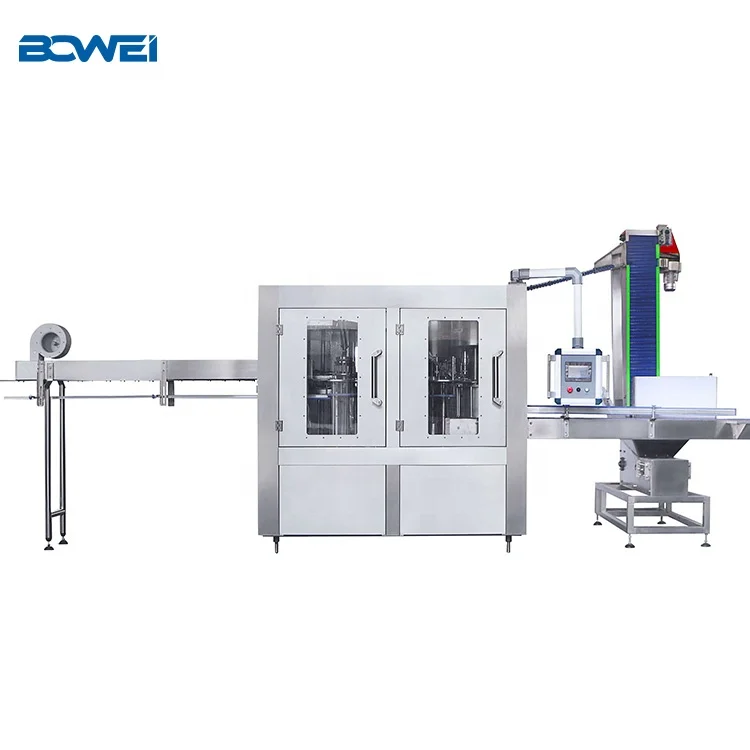 Bowei cgf 18-18-6 Bagged Mineral Water Filling Machine Fill Bottled Liquid Production Line