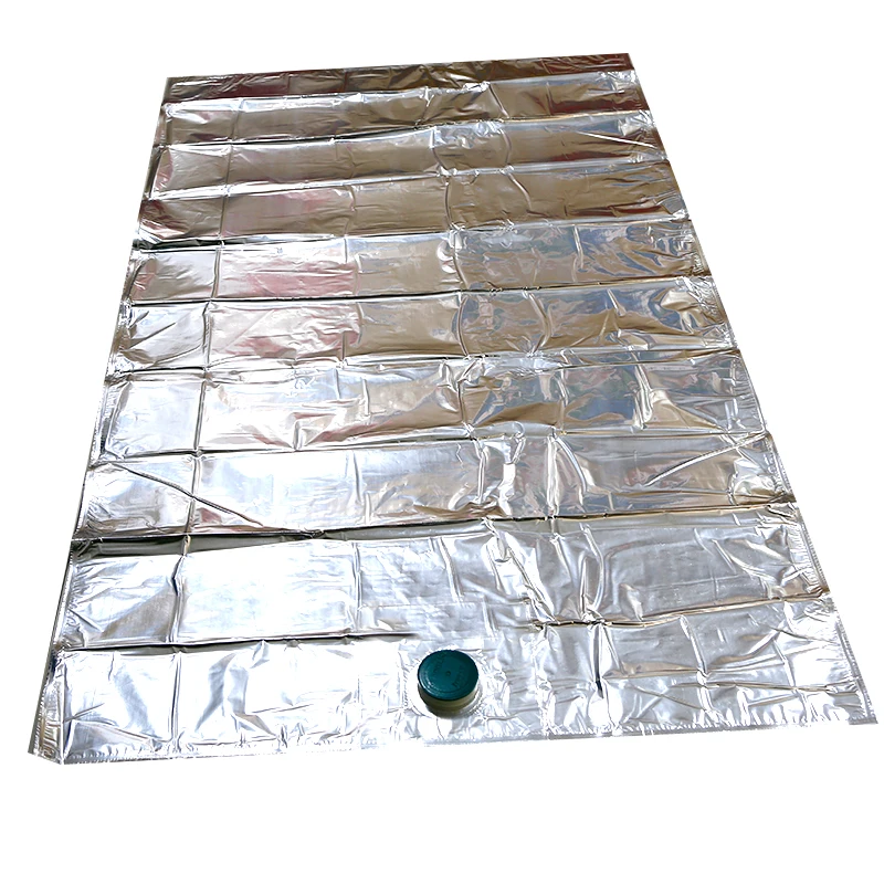 Custom Aseptic 5L 10L 20L 220L Coffee Wine Syrup Juice Water Liquid Bib Bag Plastic Bag in Box Dispenser with Vitop Valve