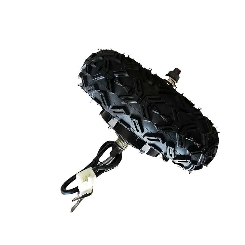 LY 10 Inch Geared High Torque 59N.m Low Speed 12km/h Brushless Hub Motor Wheel for Wheelbarrow