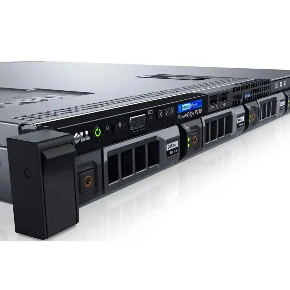 Б/у цена Dell Emc Poweredge R230 Подержанный интернет Xeon Servidor Nas Dell Rack используемый сервер