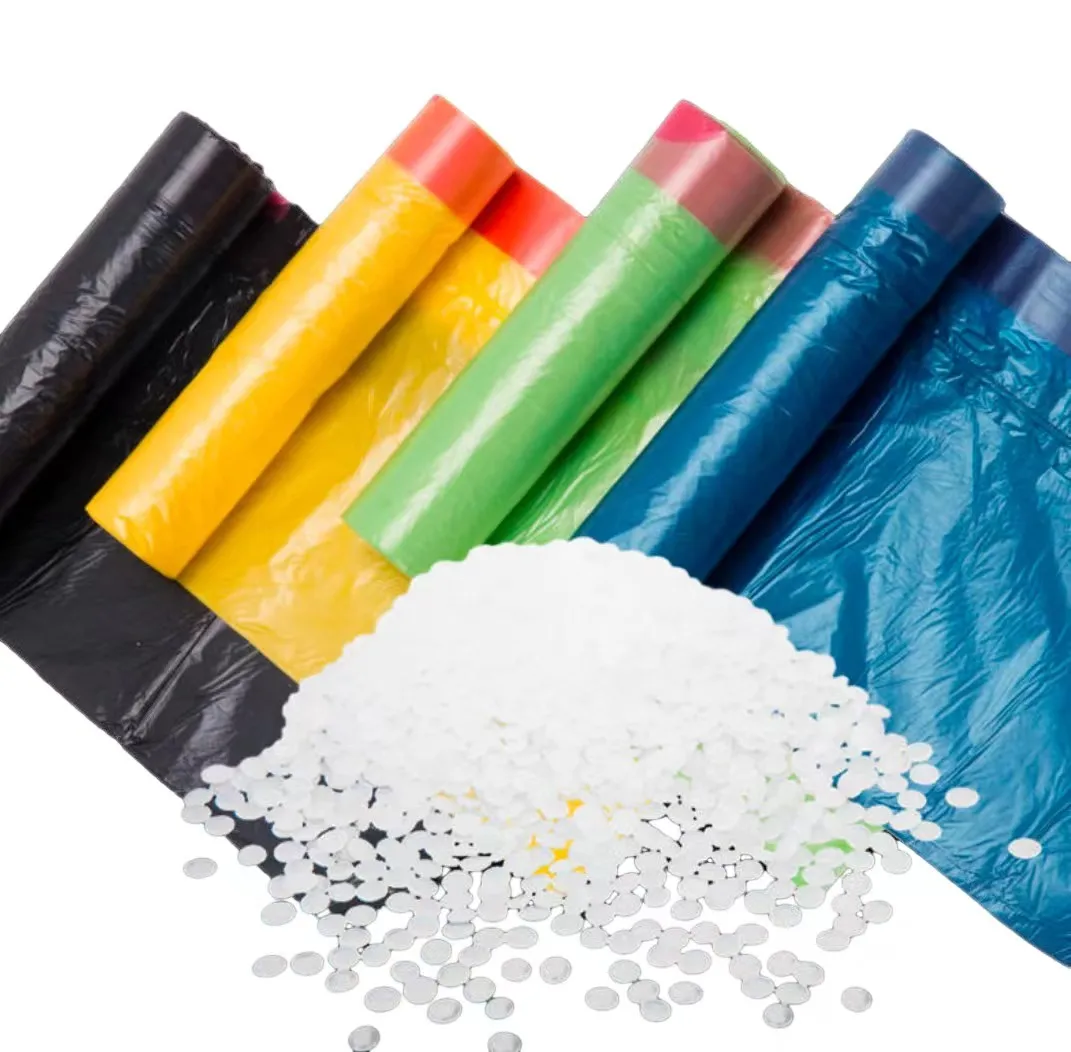 Оптовые продажи сад на заказ производство черный большой LDPE 100 литров 25 галлонов мешки для мусора шнурке