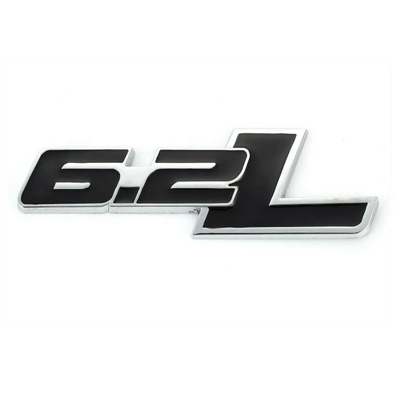Металлическая Эмблема для автомобиля Ford F150 Chevrolet C7 Camaro 6,2 L, 2 шт.
