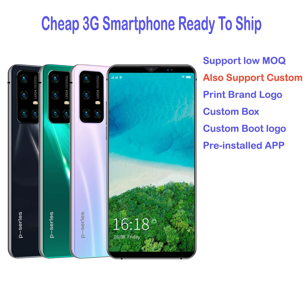 2021 hot sales 3g android smartphone unlocked cheapest dual camera full touch screen low moq fast delivery cheap Smart phone