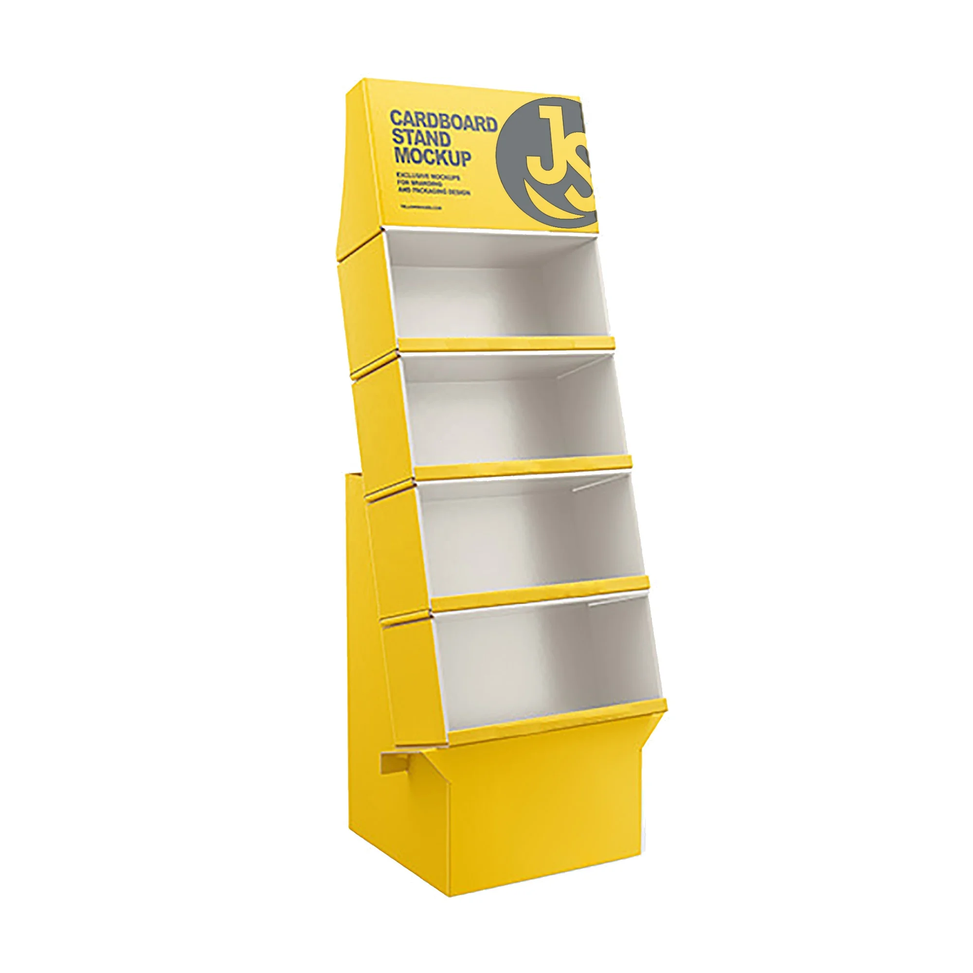 Cardboard Display Rack Advertising Counter Top Display Stands Small Counter Display Stand Custom Supermarket Promotion