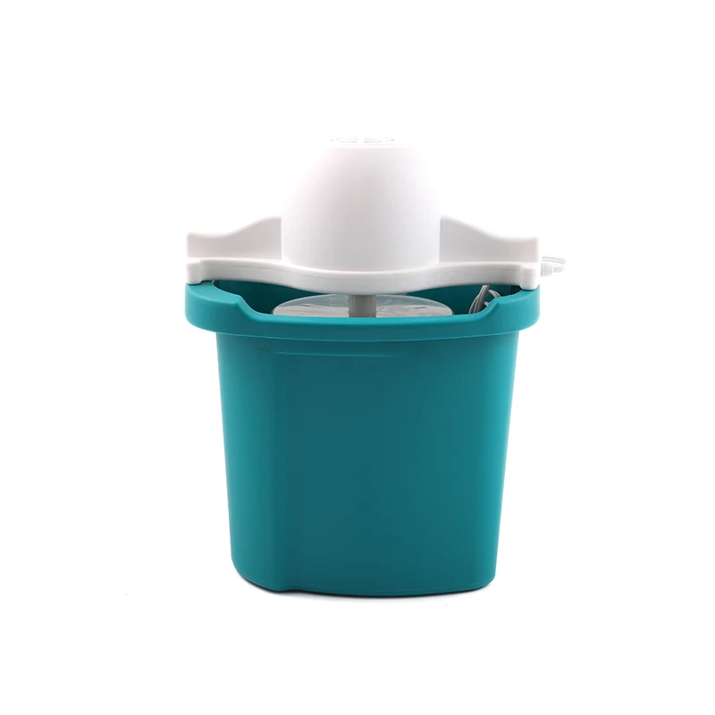 6 QT Plastic Electric Kitchen Portable Easy Operation High Quality Frozen Fruit Yogurt Ice Cream Maker