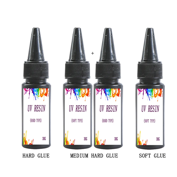 No Yellowing Curable Crystal Clear Ultraviolet New Handheld Led Light Hard Uv Resin Glue