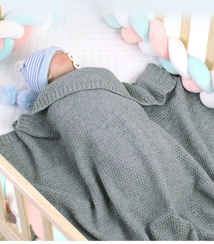 
Multiple Solid Color Options Baby Shawl Blanket Super Soft,Baby Blanket Swaddle 