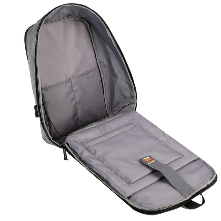 Business style Custom USB Backpack Laptop Travelling Anti-theft Smart Backpack