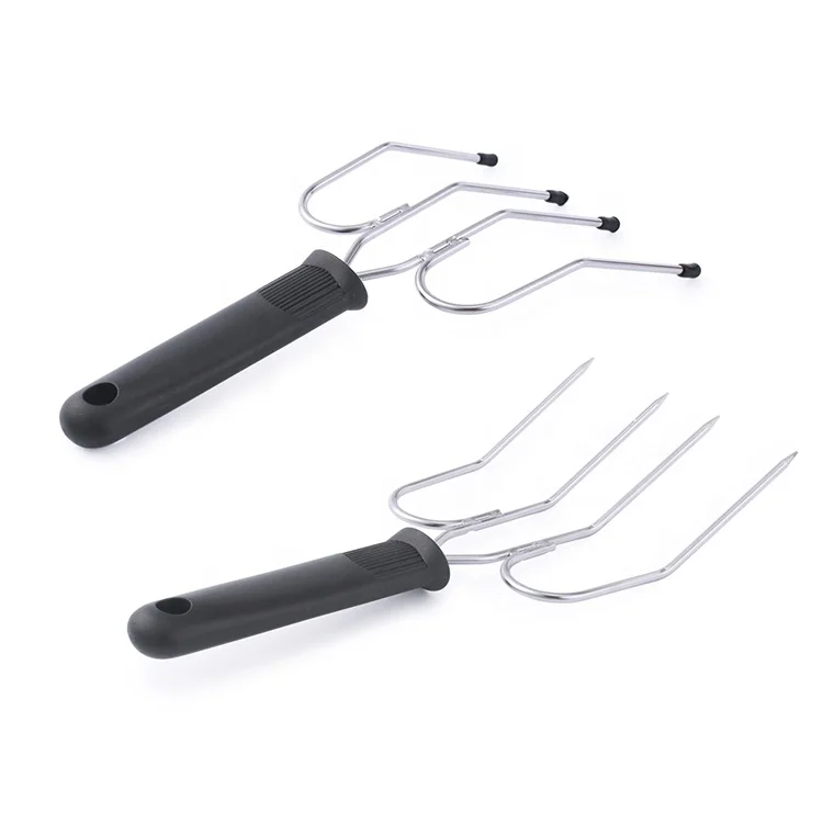 
High quality Stainless Steel Turkey Lifters Turkey Forks Set of 2 