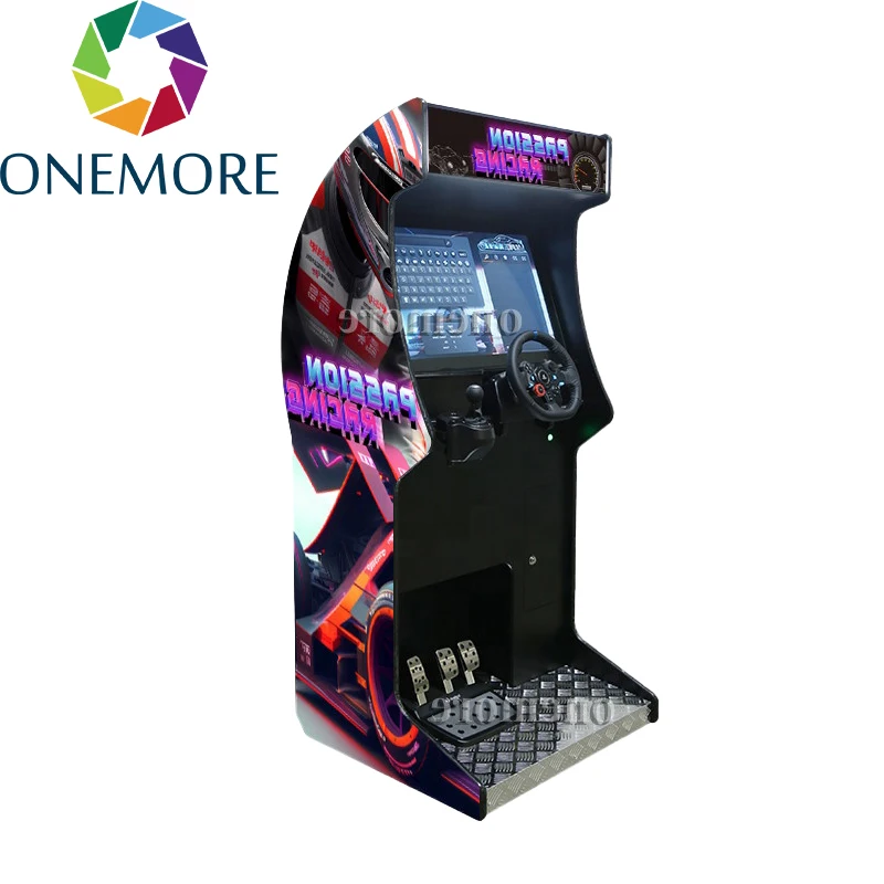 New Over 200 Racing Games Upright Prime Arcade Car Machine Driving Race Game Machine Stand Up Wooden Video Game Machine For Sale