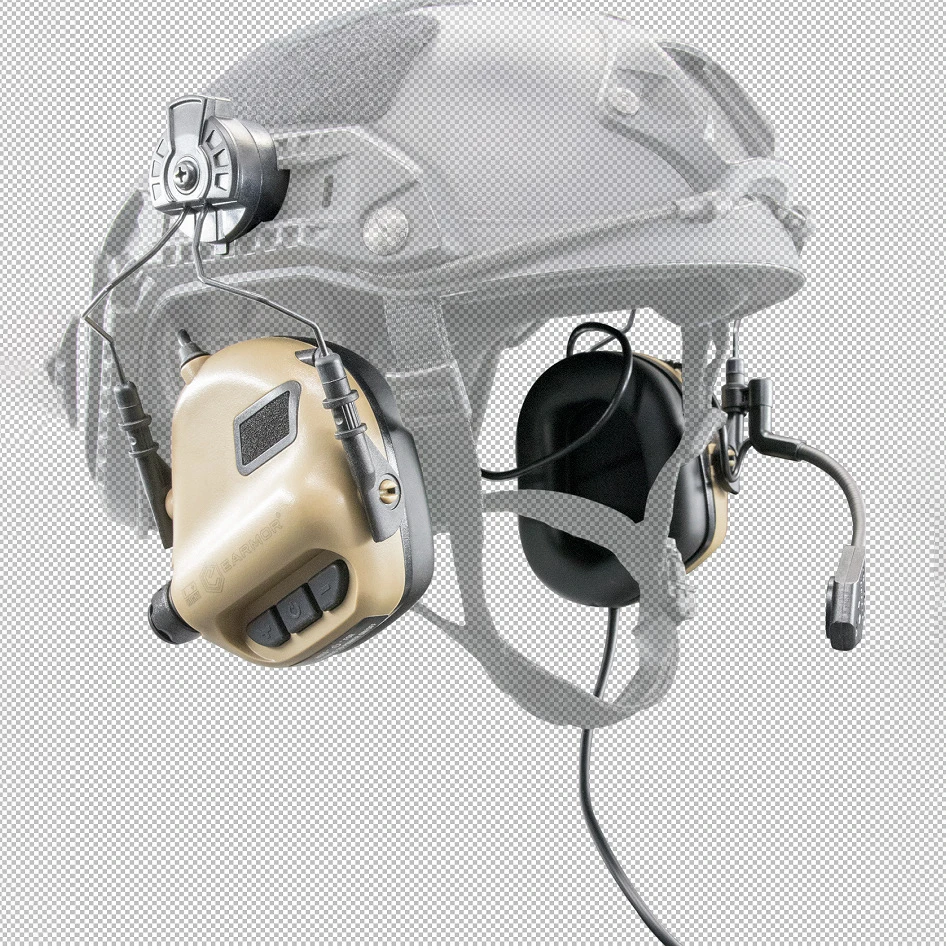 HBC Ear Protection Tactical Headphone Safety Soundproof Noise Reduction Earmuffs,Hearing Protection For Worker