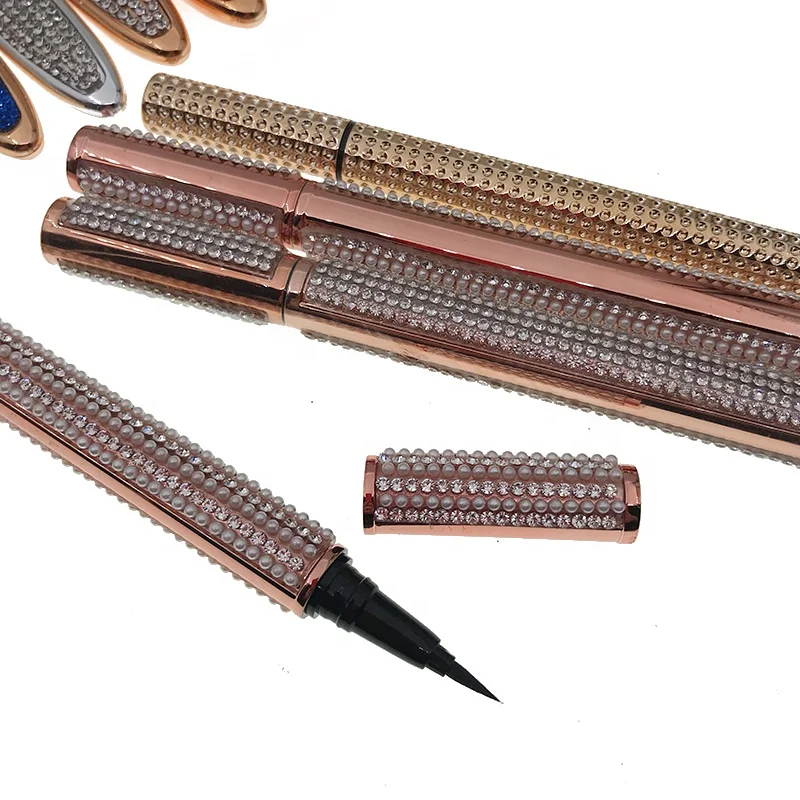 different packaging clear black brown eyeliner glue pen