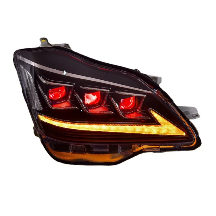 High Quality Car Led Light Halogen Xenon Headlights 2005-2009 Crown Car Headlights Assembly