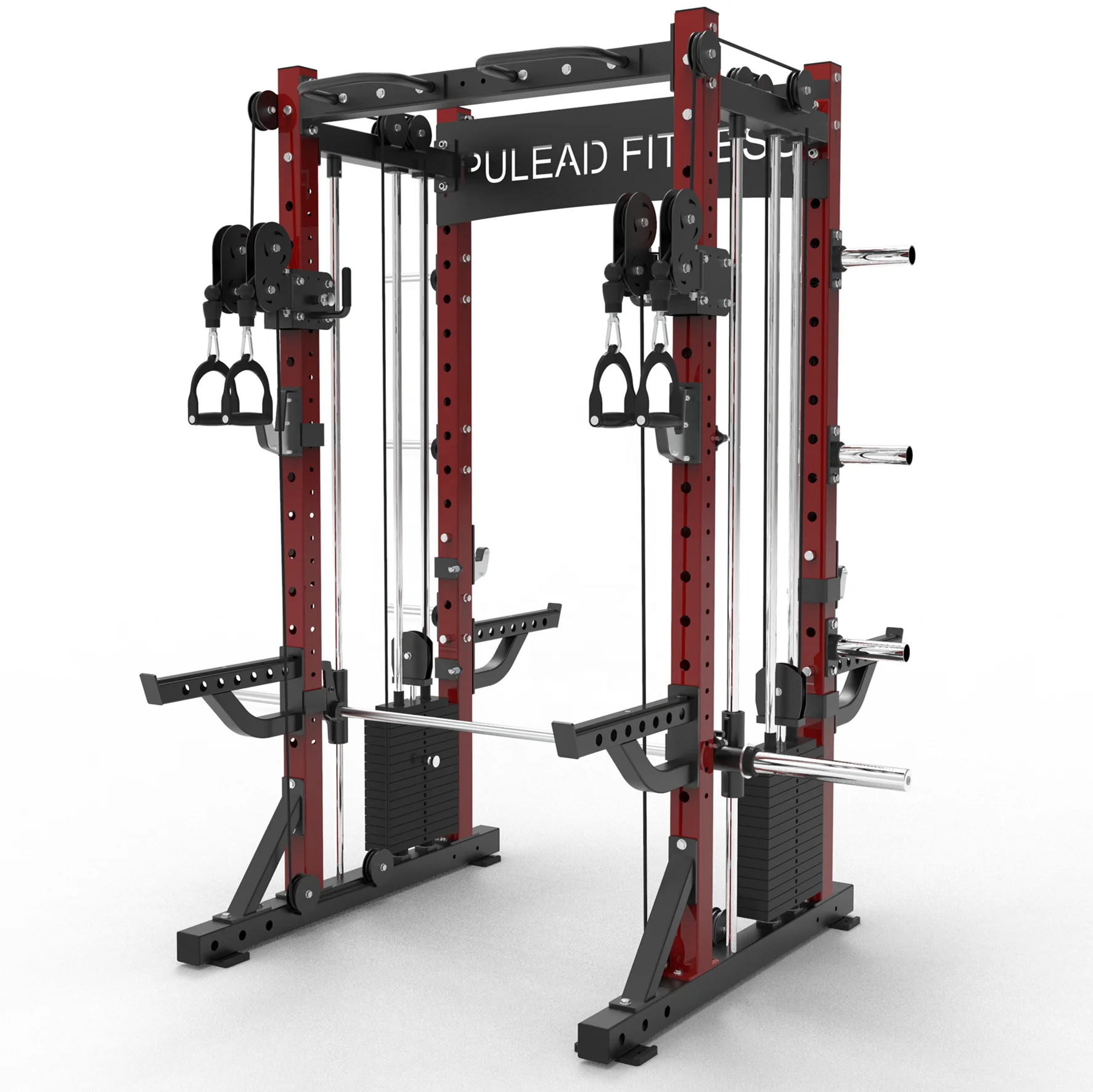 Prime Prodigy Rack Selectorized Fitness Rack Gym Multi Functional Cable Rack Trainer
