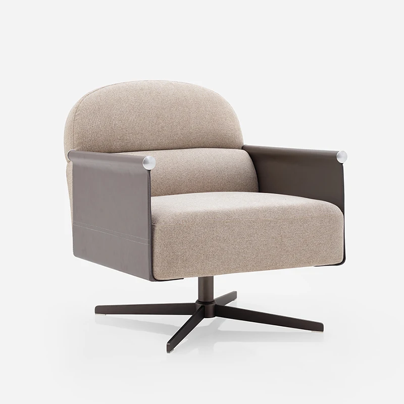 Luxury Designer Sofa Comfy Floor Leisure Salon Lounge Hotel Living Room Bed Room Minimalism Swivel Chair