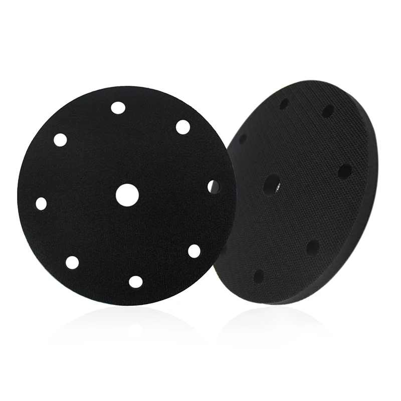 5Inch 44-Hole Hook and Loop Sponge Soft Interface Pad for Polishing Grinding Power Tools Accessories