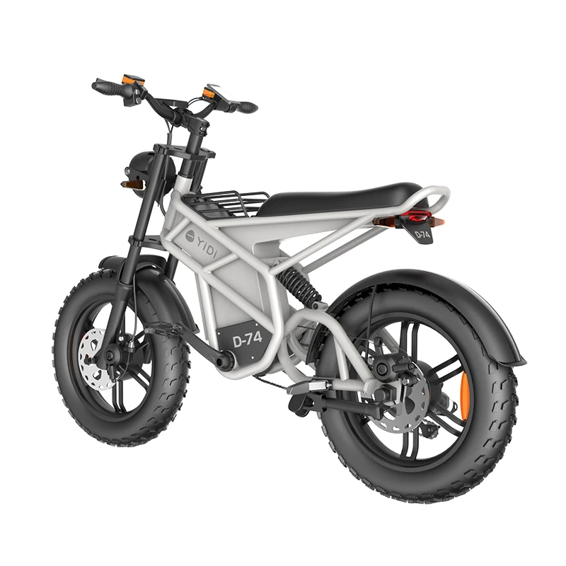 48 В D74 750/1500 супер Ebike Fat Высокая емкость аккумулятора толстые шины электрический велосипед