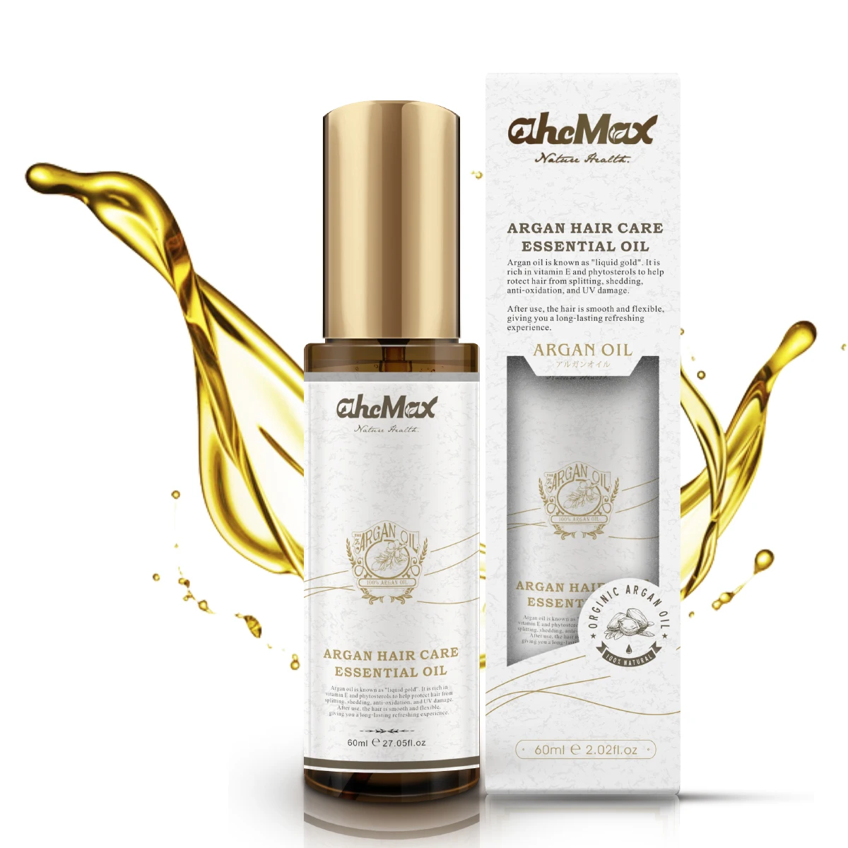 100% Pure Natural Organic Morocco Argan Oil