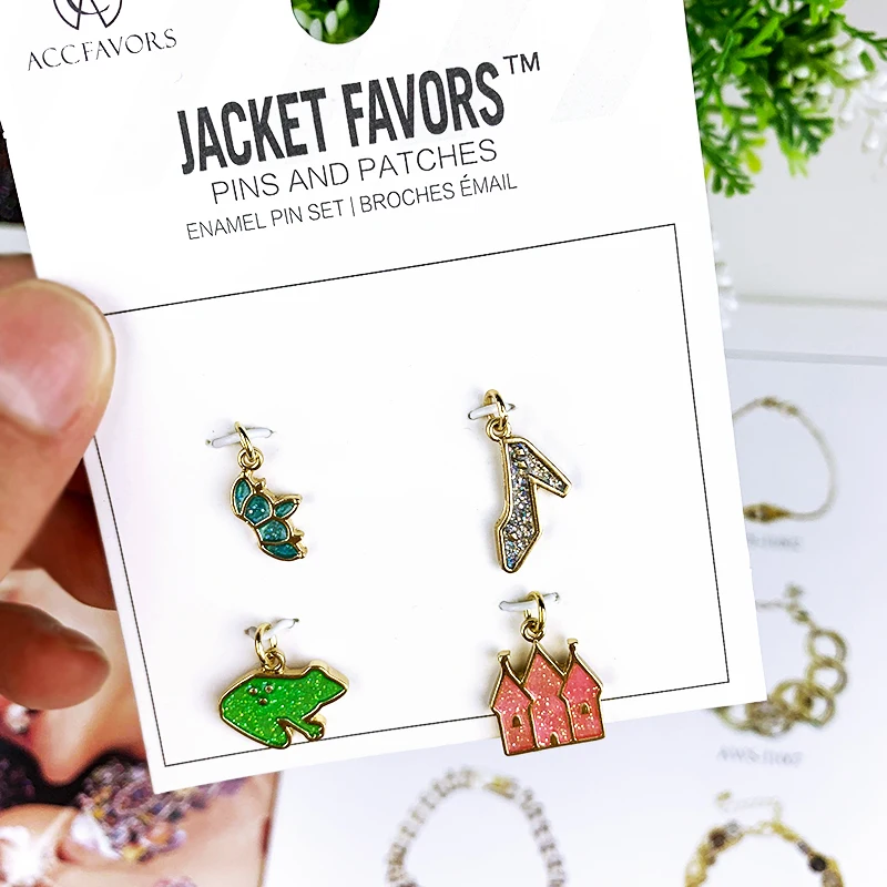 custom mixed style shining powder enamel pendant zinc alloy charm