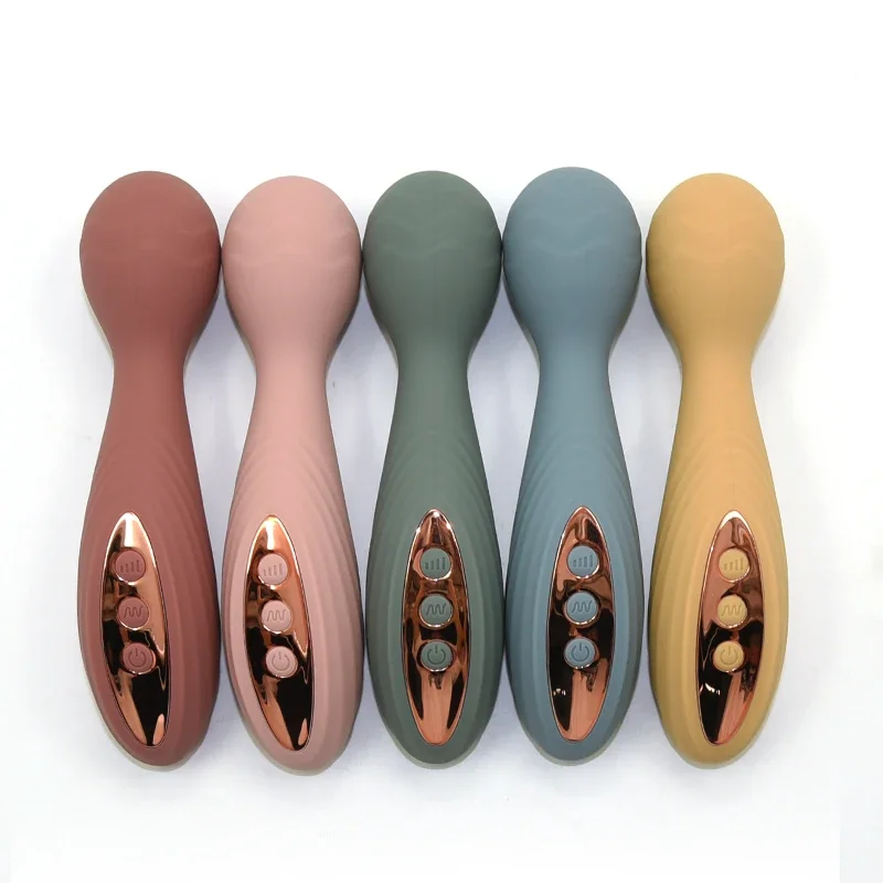 Vagina Silicone Adult Female Personal Body AV Wand Massager Vibrator Toy G Spot Clitoral Vibrator Sex Toys for Women
