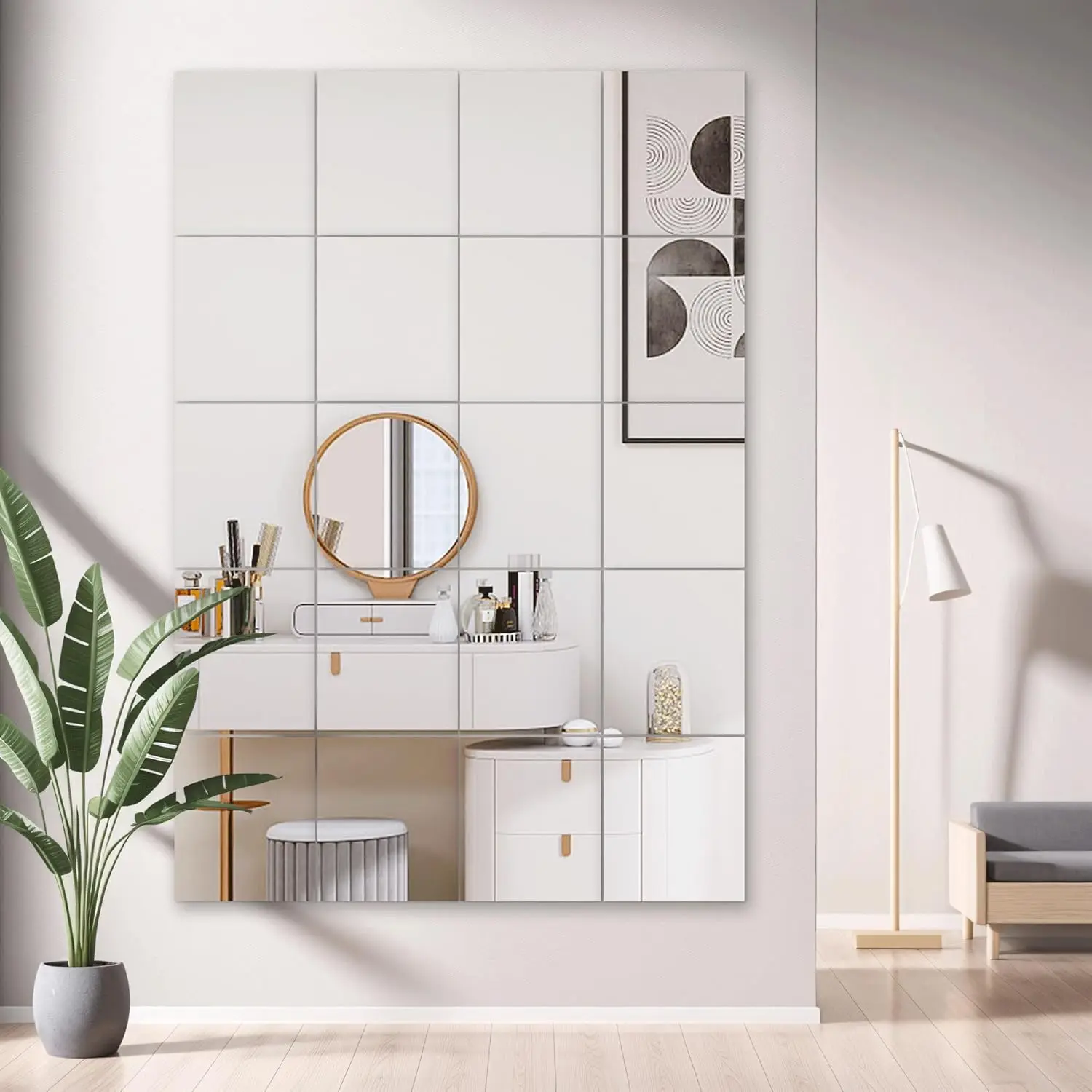 living room bathroom antique flexible silver mirror home decor dance luxury gold floor gym living room wall large mirror