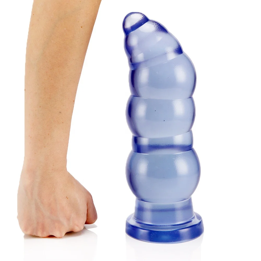 insertable big silicone bead massage wholesale suction cup anal plug butt clitoral dildo  for men sex toy