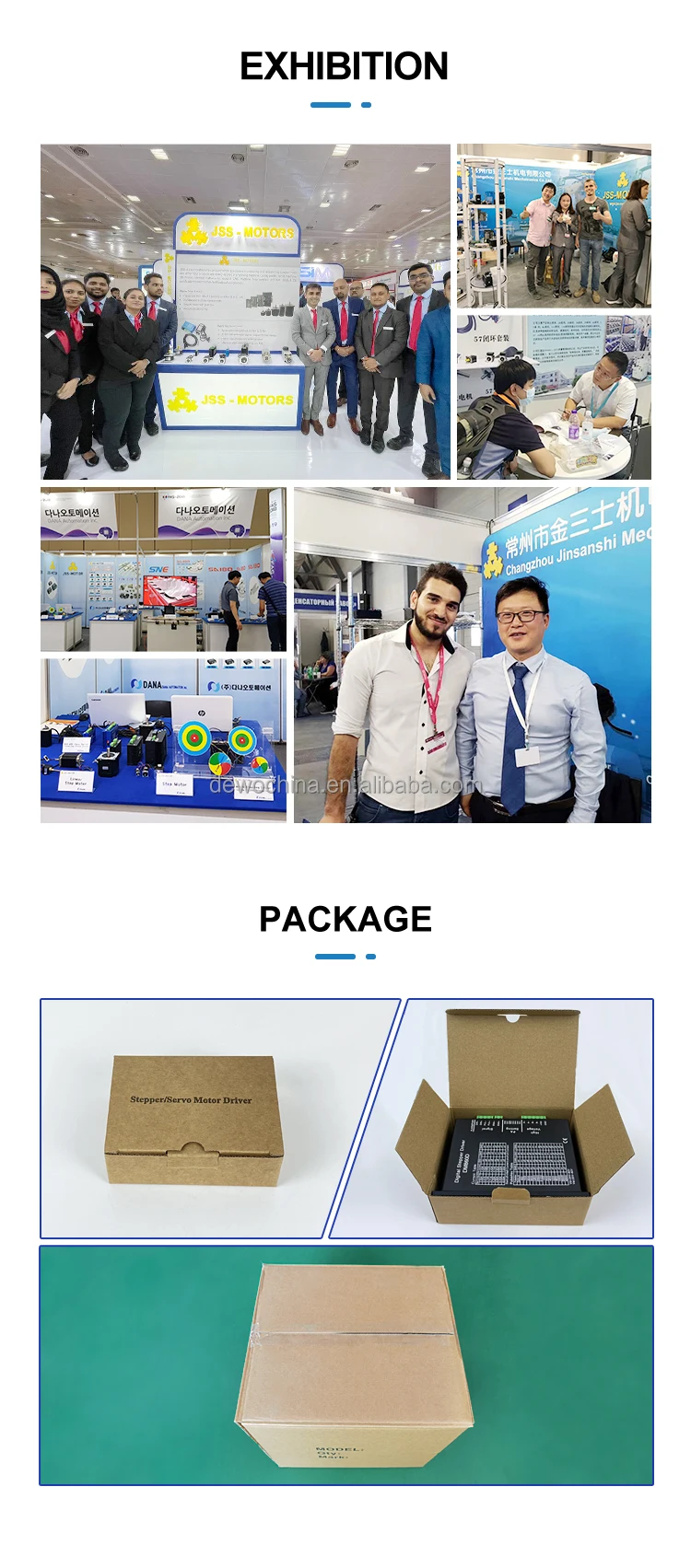 nema34 86HS65 stepper motor kit with DM860 stepper driver for cnc machine