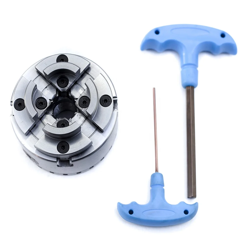 KP96/KP96B/KP125 4 jaw self-centering lathe chuck for wood lathe