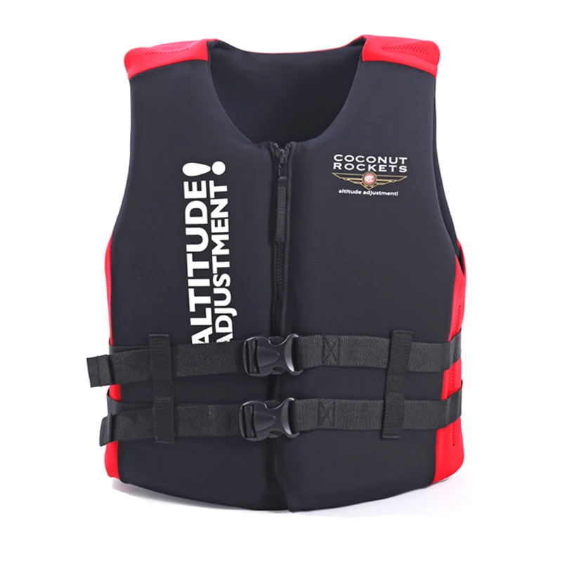 Life Jacket for Adults  PVC life jacket for Kayak,Fishing, Sailing Life Vest for Men Women buoyancy aid