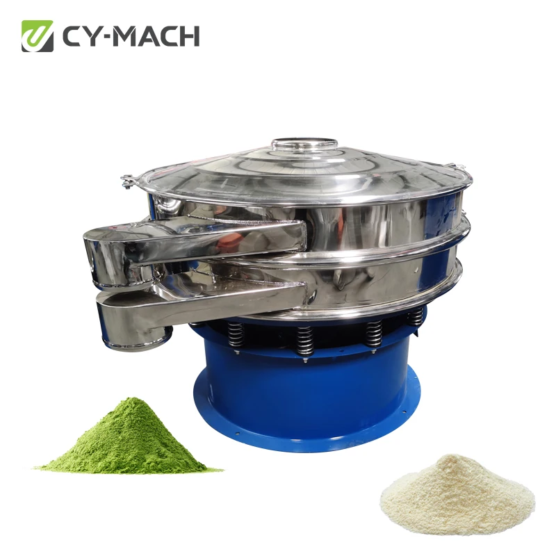 Chunying matcha powder ultrasonic screening machine for flour fine milk powder ultrasonic round vibrating screen