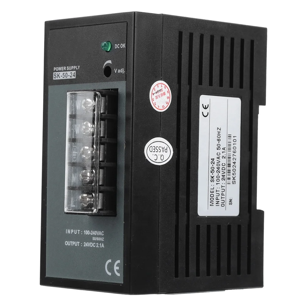 Din Rail Power Supply SK5024 Mini Switching Power Source AC100 to 240V