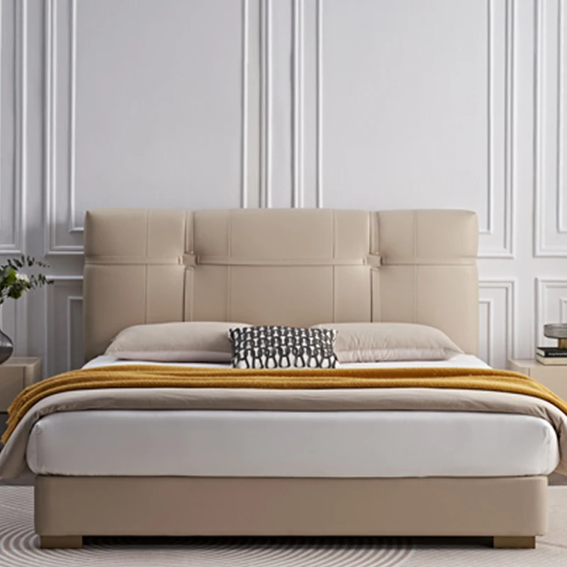 GC modern single beds for adults faux leather bed frame sets double  luxury french fabric king queen size bed bedroom furniture