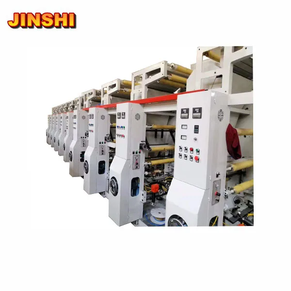 
High Speed China Top 10 Automatic PET Rotogravure Gravure Intaglio Printing Press Machine 5 Color (Jinshi brand) 