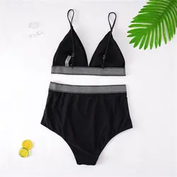 The New Hot sexy girl wallpaper bikini Swimsuit plus size bikini swimwear swimming suit sexy bikini high waisted swimsuit